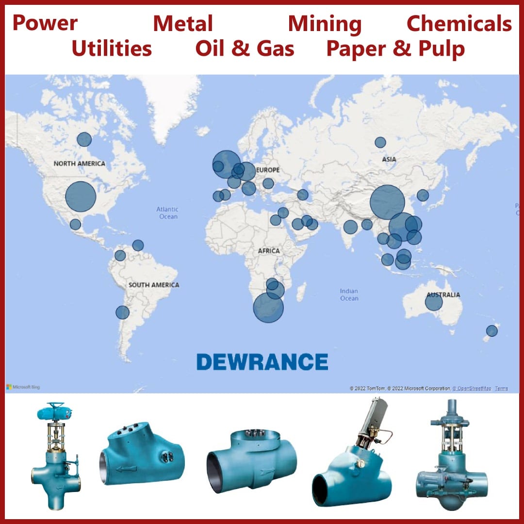dewrance map
